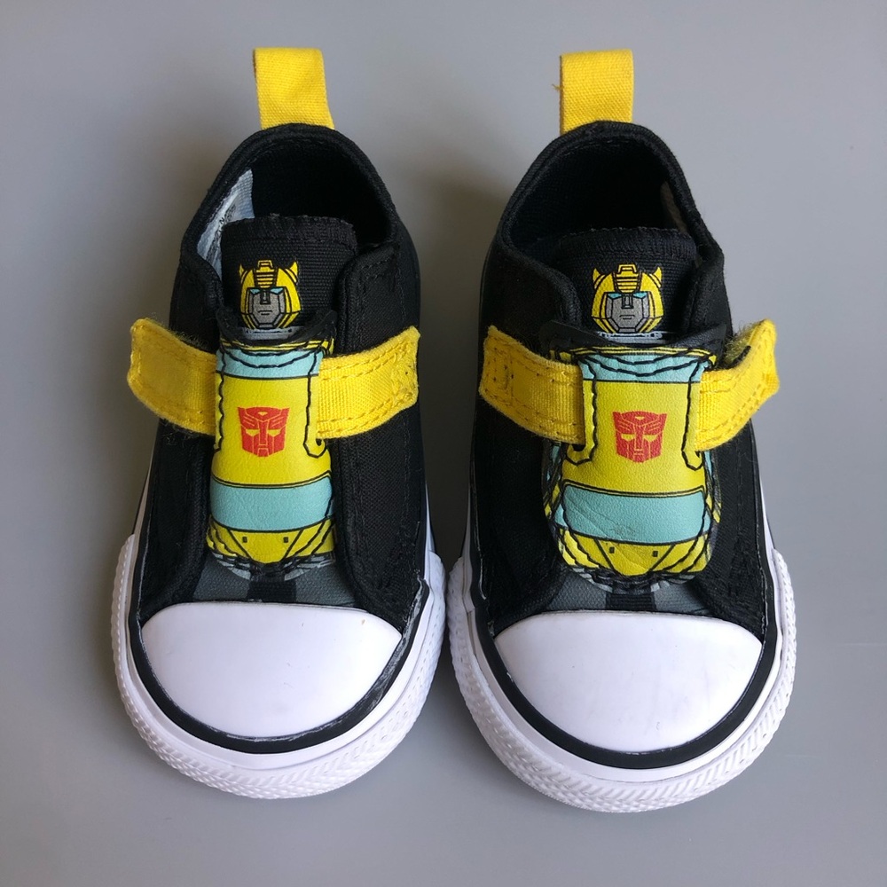 Transformers x Converse Chuck Taylor All Star EasyOn Low TD 'Bumblebee' Size: 3